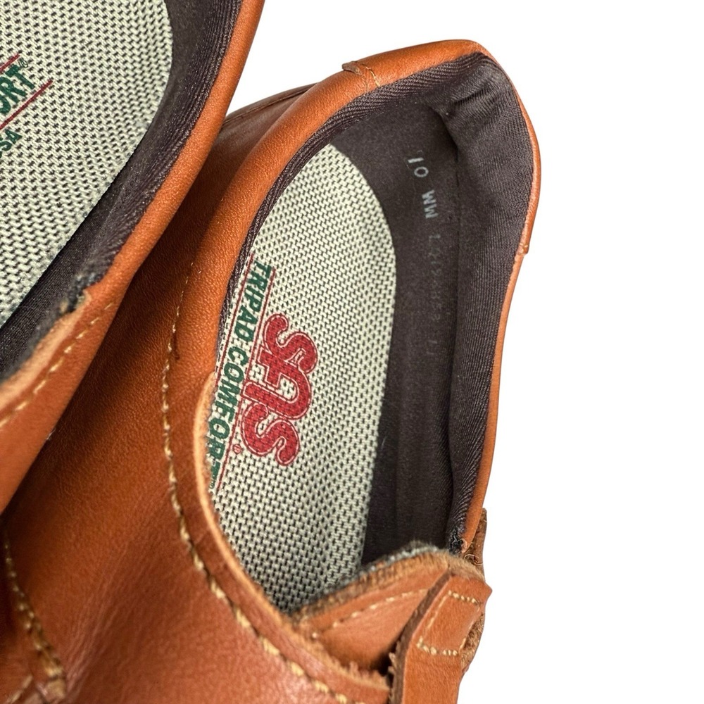SAS Tripad Roamer Comfort Loafers 10 WW Extra Wide Leather Orthopedic‎ Shoes - Picture 6 of 11